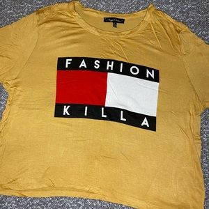 Fashion Killa Crop Tee